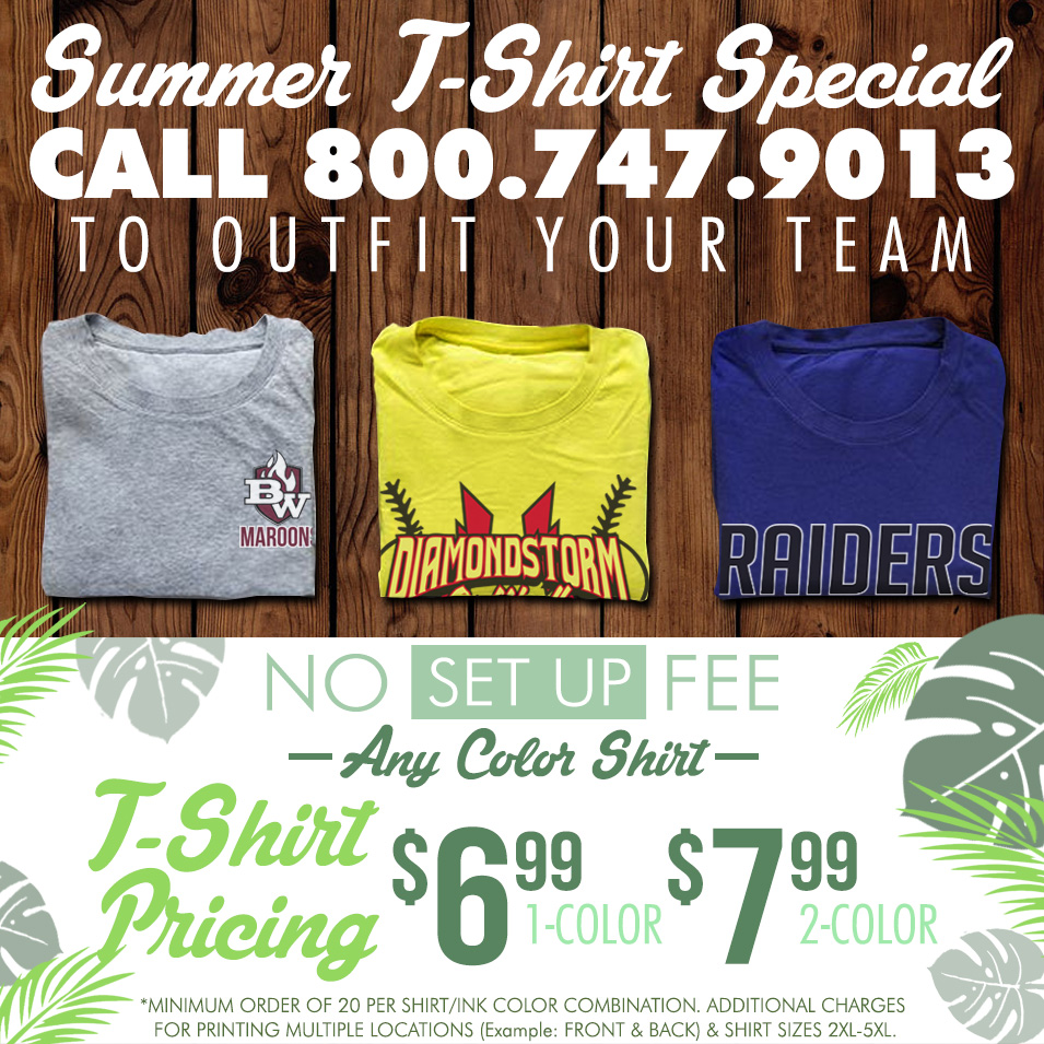 Summer T-shirt Special